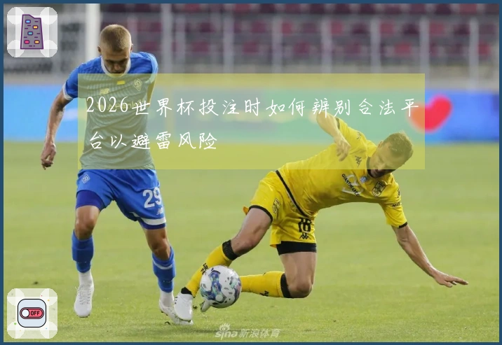 2026世界杯投注时如何辨别合法平台以避雷风险