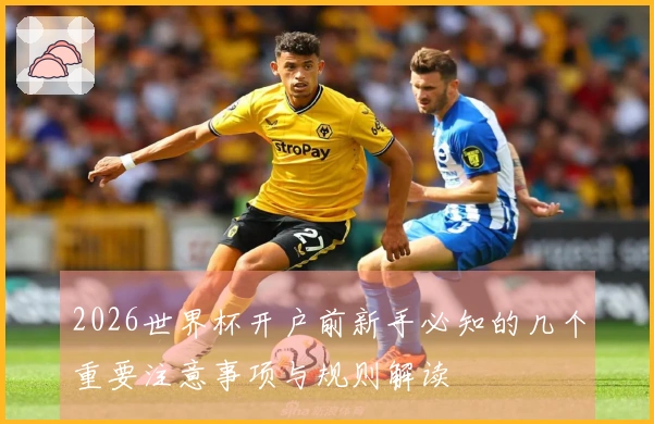 2026世界杯开户前新手必知的几个重要注意事项与规则解读